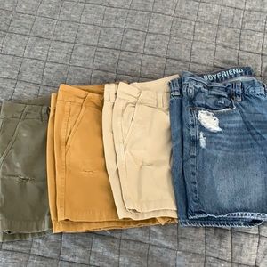 J Crew boyfriend shorts, size 14